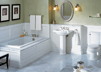 Bathroom plumbing services